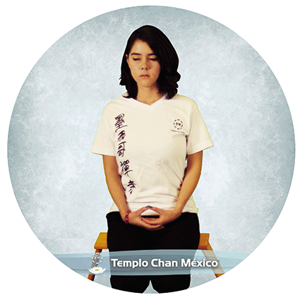 Nuestras clases de Meditación Foto propiedad del Templo Chan México